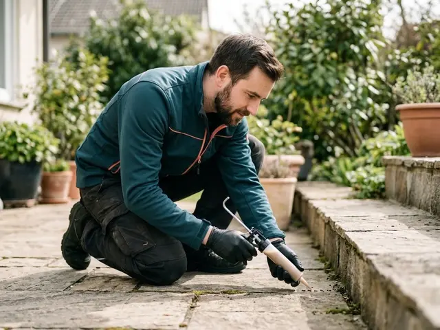 Ameisenbekämpfung: Techniker bei der Arbeit